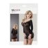 NO:XQSE - Body de manga larga, transparente - negro (S-L)