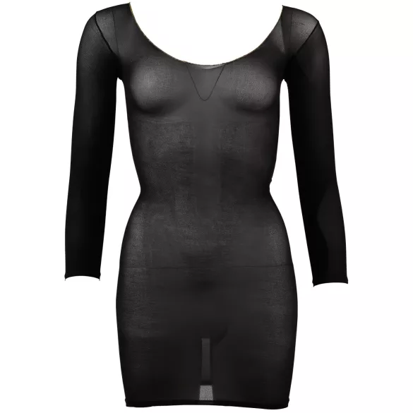 NO:XQSE - Body de manga larga transparente - negro - talla S-L