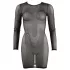 Cottelli - vestido transparente - negro - L