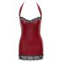 Cottelli - Minivestido brillante rojo - M