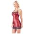 Cottelli - Minivestido brillante rojo - L