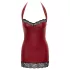 Cottelli - minivestido brillante (rojo) - XL