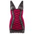Cottelli - vestido exclusivo con cordones (rojo) - M