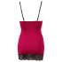 Cottelli - vestido exclusivo con cordones (rojo) - M