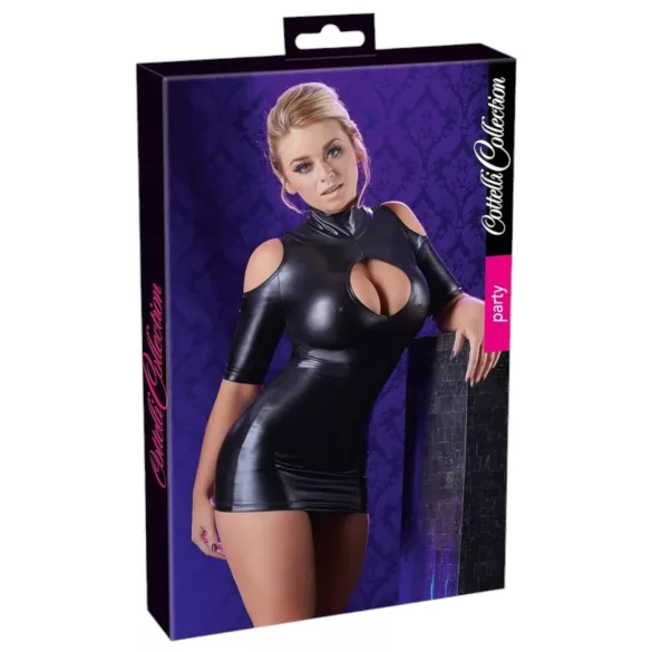Cottelli - vestido de fiesta hombros descubiertos - negro - M