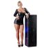 Cottelli - vestido fiesta negro con cremallera de strass