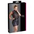 Cottelli Talla Grande - vestido de gasa brillante (negro) - 2XL