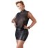 Cottelli Talla Grande - vestido de gasa brillante (negro) - 2XL