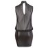 Cottelli Talla Grande - vestido de gasa brillante (negro) - 2XL