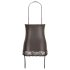 Fina Abierta - Mini vestido brillo audaz (negro) - M