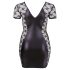 Cottelli Plus Talla - Vestido con encaje y lazo (negro) - 3XL