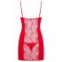 Obsessive Heartina - camisón y tanga (rojo)
