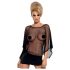 Obsessive Punker - Vestido mini transparente y tanga (negro)