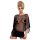 Obsessive Punker - Vestido mini transparente y tanga (negro) - L/XL