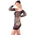 Mandy Mystery - vestido tubo con encaje y tanga negro (S-L)