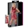 Cottelli Party - minivestido brillante sin mangas con cremallera (rojo)