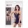 NO:XQSE - Conjunto halter negro con red lateral (S-L)