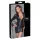 Cottelli Bondage - Vestido efecto brillante con ataduras - negro - M