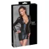 Cottelli Bondage - Vestido efecto brillante con ataduras - negro - M