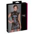 Cottelli - vestido negro brillante ajustado