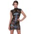 Cottelli - vestido negro brillante ajustado