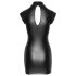 Cottelli - vestido negro brillante ajustado