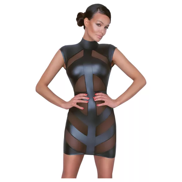 Cottelli - vestido ajustado brillante - negro - M