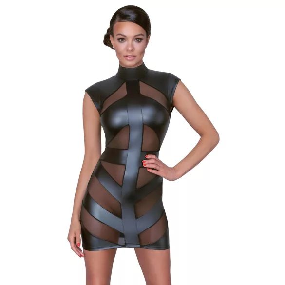 Cottelli - vestido ajustado brillante - negro - L