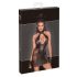 Noir - Minivestido Ajustado con Cordones (Negro)