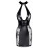 Noir - Minivestido Ajustado con Cordones (Negro)
