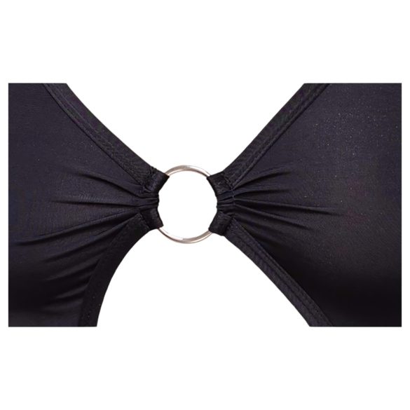 Cottelli Party - vestido asimétrico con argolla - negro - L