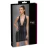 Cottelli Party - vestido estampado serpiente (negro)