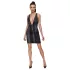 Cottelli Party - vestido estampado serpiente (negro)