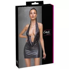 Cottelli Party - vestido halter (plateado)