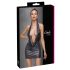 Fiesta Cottelli - vestido halter (plata) - M
