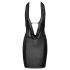 Fiesta Cottelli - vestido halter (plata) - M