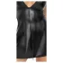 Noir - minivestido ajustado - estampado de serpiente - negro