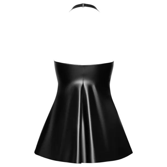 Noir - minivestido ajustado - estampado de serpiente - negro