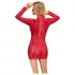 Cottelli - minivestido ajustado - estampado serpiente - rojo
