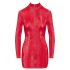 Cottelli - Minivestido rojo con estampado de serpiente