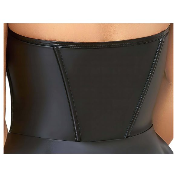 Cottelli - minivestido brillante con falda plisada - negro - M