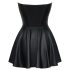 Cottelli - minivestido brillante con falda plisada (negro) - M