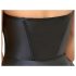 Cottelli - minivestido brillante con falda plisada (negro) - L