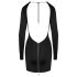 Cottelli - Vestido mini con espalda abierta (negro)