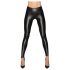 Noir - leggins largos y brillantes (negros) - L