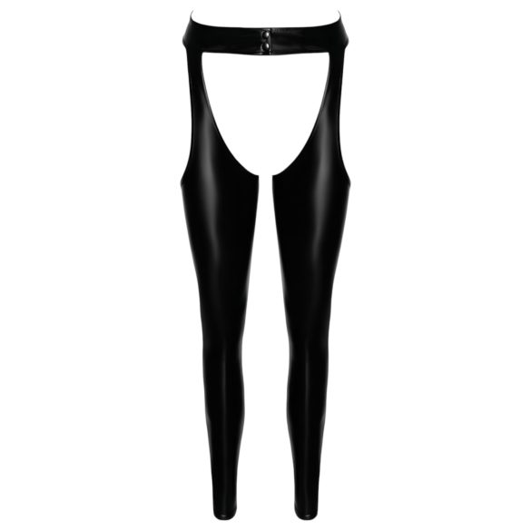 Noir - medias brillantes tipo chaps - negro