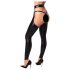 Noir - medias brillantes estilo chaps (negro) - M
