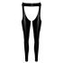 Noir - medias brillantes estilo chaps (negro) - M