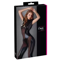 Cottelli - Body manga corta brillante - negro - L