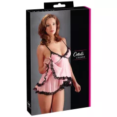 Cottelli - Babydoll - Encaje con volantes - Transparente - L